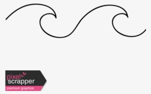 Water Doodle Template - Hand Drawn Swirls Png