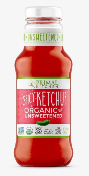 Spicy Organic Unsweetened Ketchup
