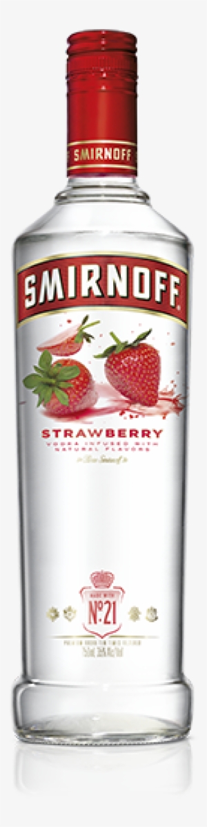 Strawberry Vodka - Smirnoff Vodka 80 750ml