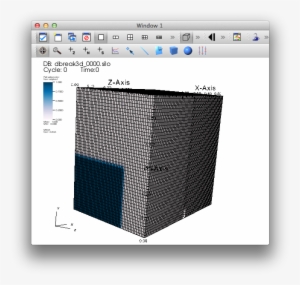 Dbreak3d Water Init W Mesh - Graphics Software