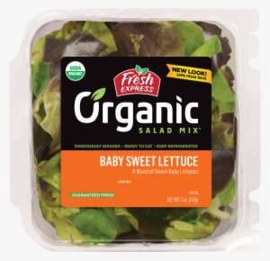 Organic Baby Sweet Lettuce - Fresh Express
