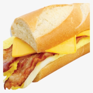 #81 Bacon, Egg & Cheese Baguette - Bacon And Egg Baguette