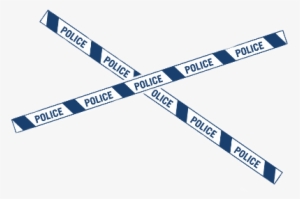 Prohibited Weapons & Ammunition - Police Tape Blue Png