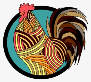 This Free Icons Png Design Of Colorful Rooster - Seni Gambar Ayam