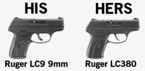 The Couple That Shoots Together, Stays Together And - Ruger Rug 3253 Lc380ca 380 3.12 **ca** Bl - Sh2999