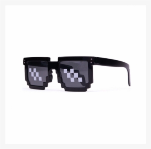 Deal With It 8 Bit Pixel Framed Glasses - Meme Sunglasses
