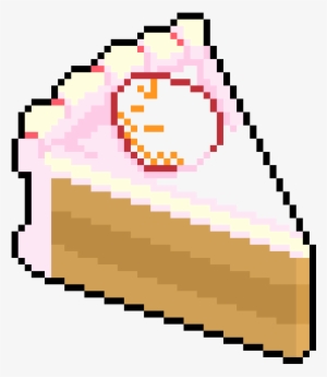 Cheesecake♥ - Transparent 8 Bit Cake