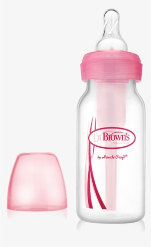 4oz Pink Bottle - Dr Brown Original Bottles Png Pink