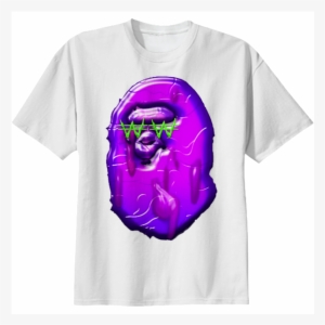 Shop Keith Ape X Bape Cotton T-shirt By Twins12100 - Keith Ape Bape Logo