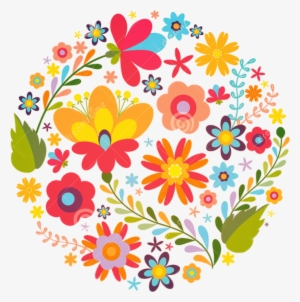 Mexican Mexico Beautiful Colorful Flower - Mexican Flowers Vector