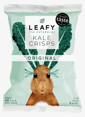 6 X Original Kale Crisps 10g By Leafy