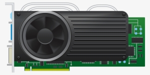 Standard Computer Videocard Png Clipart - Electronics