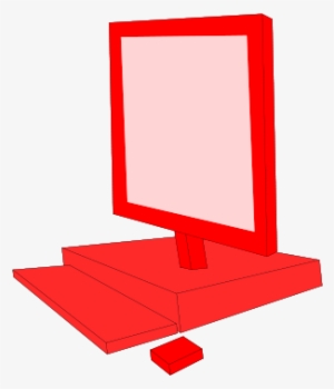 Red Computer Clipart Png - Clip Art