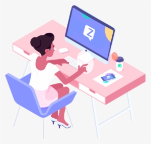 Eating Near Computer Clipart Png