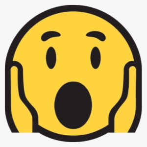 Screaming In Fear - Emoticones Png Sin Fondo