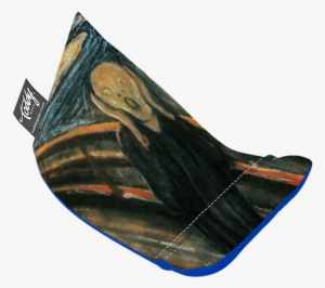 The Scream Wedge - Fine Art Tile Coaster