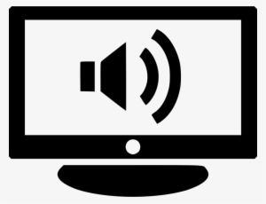 Sound Of Tv Icon Clipart Computer Icons Sound Clip - Desktop Ad Icon
