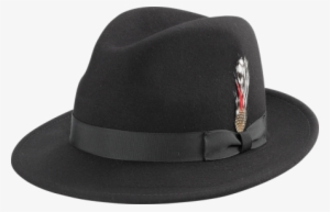 The Fedora Hat Xl Black - Classic Fedora In Black