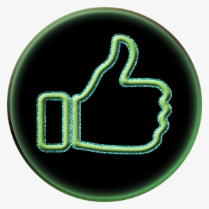 Glowing Like Button - Stock.xchng