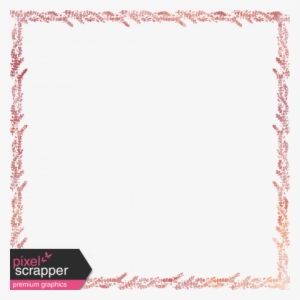 Bohemian Breeze Painty Bits Border - Digital Scrapbooking