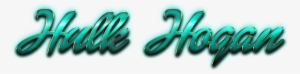 Hulk Hogan Name Logo Png - Logo