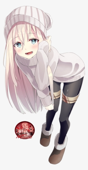 Winter Anime Girl Png - Anime Girl Very Beautiful