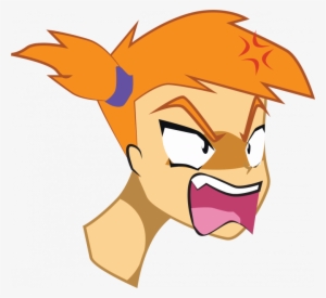 Medium Size Of How To Draw Anime Boy Noses Mouths Step - Angry Girl Face Png