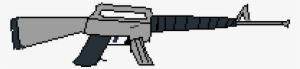 M16 Sketch - Csgo M4a1s Side View