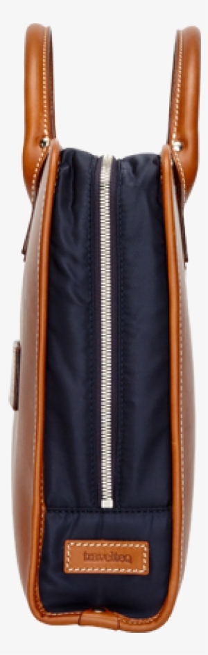 Briefcase Original Cognac/navy - Leather