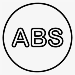 Abs In A Circle Outline Vector - Villari's Logo
