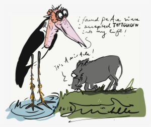 Clipart Flame Emoji Transparent Pictures Png Clipart - Marabou Stork