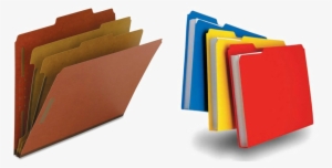 Folder Png High-quality Image - Smead Recycled Classification File Folder , Red