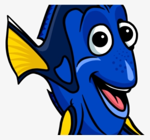 Butterflyfish Clipart Dory Fish - Cartoon Dory