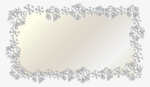 Snow Border Png Download - Lace