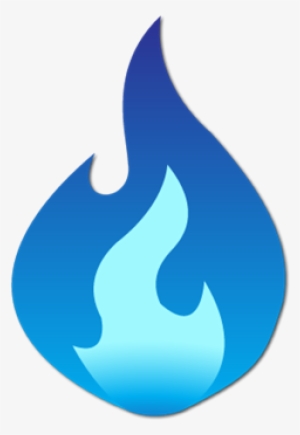 Natural Gas Flame Symbol - Blue Flame Icon Png