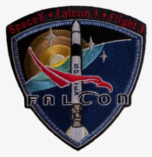Spacex Mission Patch Falcon Flight - Mission Patch