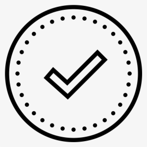 There Is A Check Mark, Which Is Placed In The Middle - Operating System Os Icons