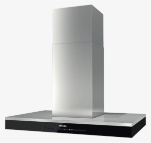 36" Da6698 D Island Hood, With Black Glass Band With - Da 6690 W Miele