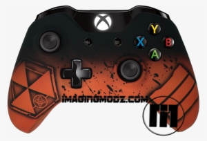 Bo3 Xbox One Controller - Blue Camo Xbox Controller