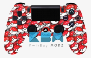 Custom Pokéball Ps4 Controller - Kwikboy Modz