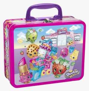 Shopkins 100-piece Puzzle In Lunchbox Tin Pressman - Shopkins 100 Piece Puzzle In Lunchbox Tin