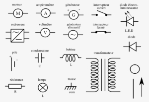 This Free Icons Png Design Of Electricity-components - Components In A Circuit Symbols