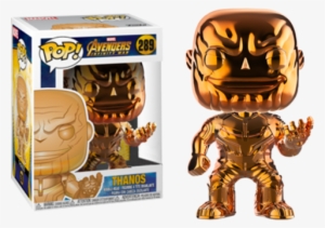 Infinity War Funko Pop Thanos (pre-order - Chrome Thanos Pop Walmart