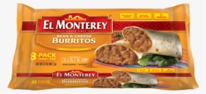 Click To Zoom - El Monterey Bean And Cheese Burritos