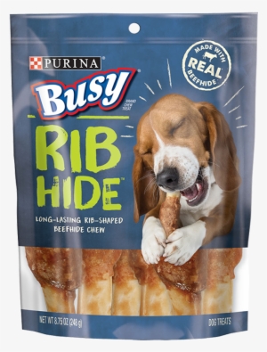 Ribhide™ Chewbone Dog Treats - Busy Ribhide