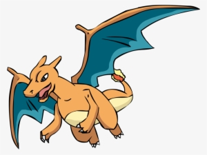 Charizard Flying Png - Cartoon Charizard Png