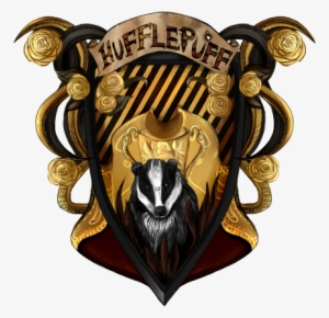Hogwarts > Hufflepuff Crest - Transparent Harry Potter Hufflepuff Crest