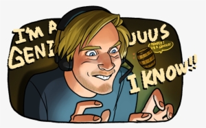Pewdiepie By Hallpen - Fan Art