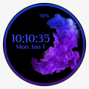 Blue & Purple Smoke