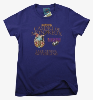 Deep Purple Smoke On The Water Casino De Montreux Inspired - Blusa Do The White Stripes Seven Nation Army